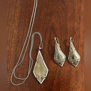 Kendra Scott Pyrite Set Limited Seasonal Damon & Olivia Styles